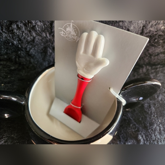 Disney mickey head cup with spoon - Picture 3 of 3